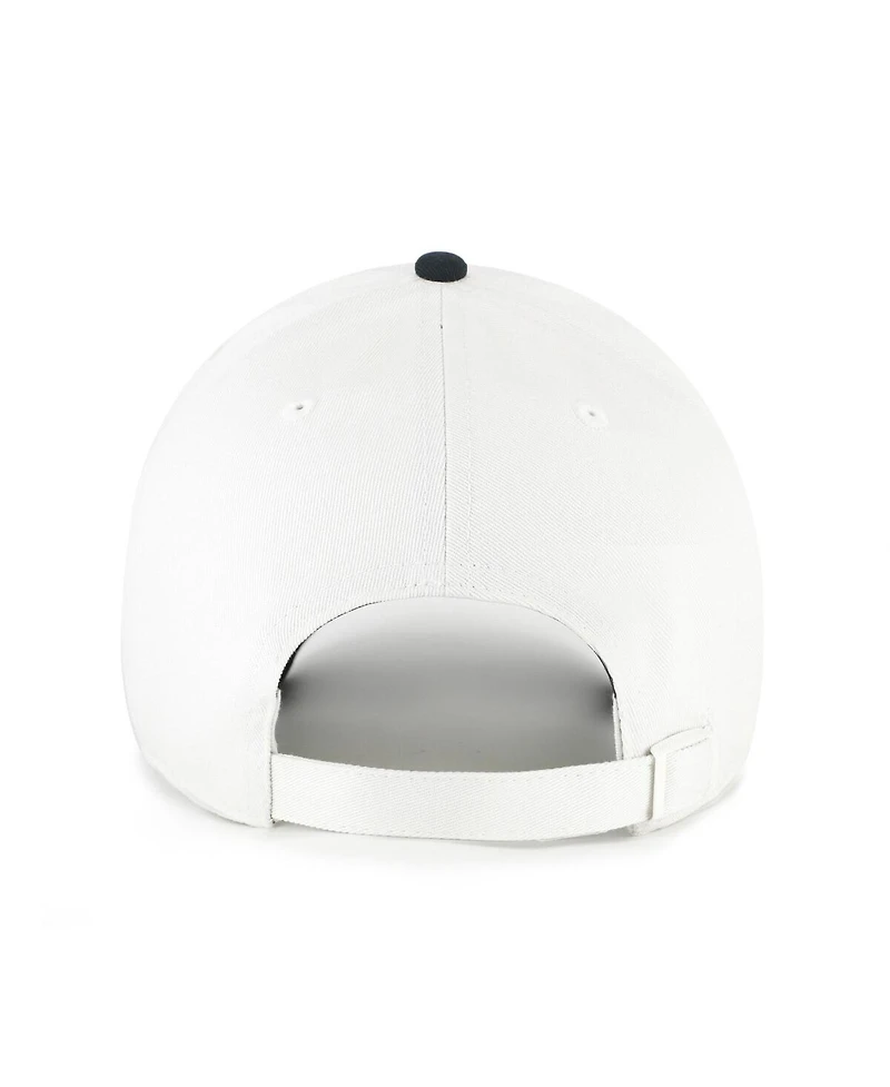 '47 Brand Men's and Women's White/Black New York Liberty Contemporary Two-Tone Clean Up Adjustable Hat