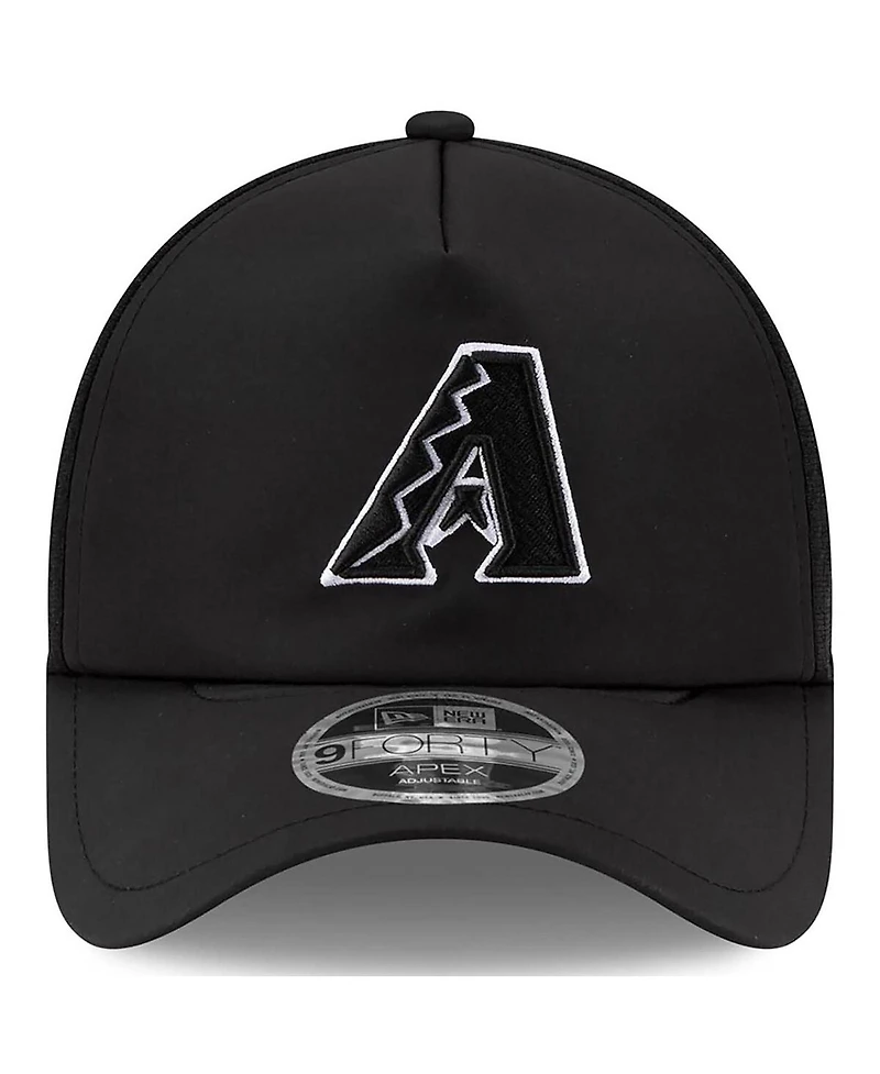 New Era Men's Arizona Diamondbacks 2026 Batting Practice Apex 9FORTY Adjustable Trucker Hat