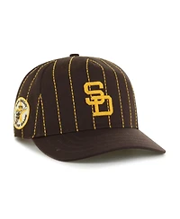 '47 Brand x Rawlings Men's Brown San Diego Padres Pinstripe Hitch Adjustable Hat