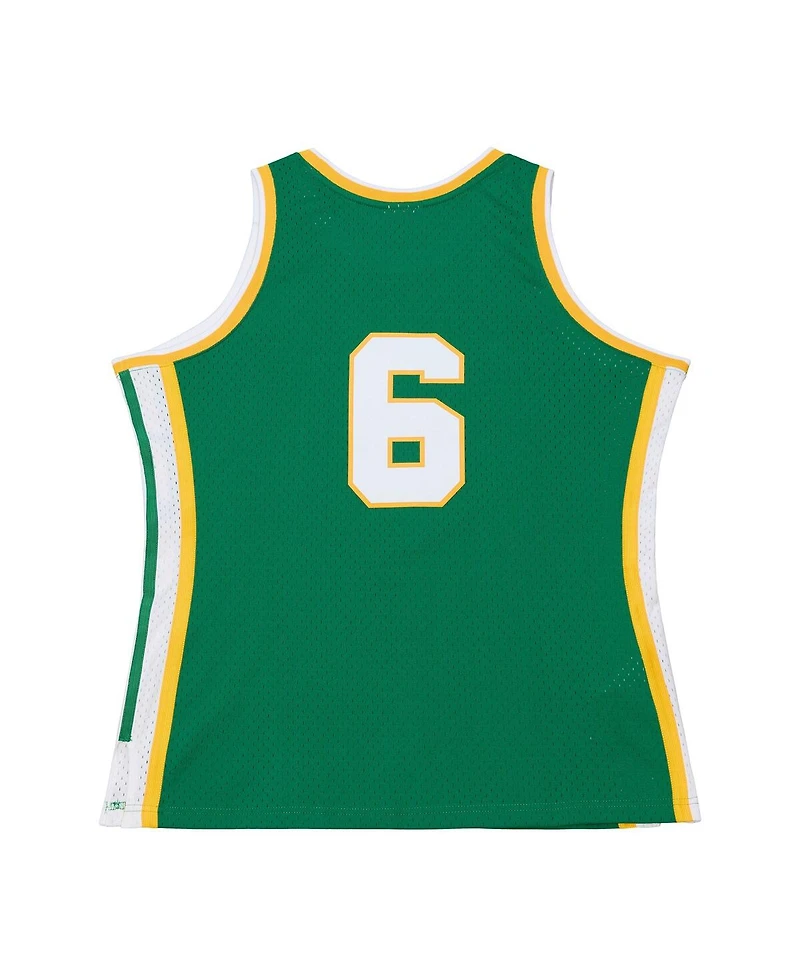 Mitchell & Ness Men's Bill Russell Green San Francisco Dons 1955/56 Swingman Jersey