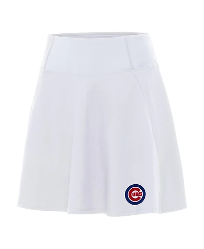 Antigua Women's White Chicago Cubs Chip Skort