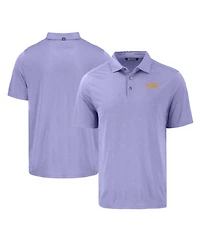 Cutter & Buck Men's Purple Lsu Tigers Coastline Epic Comfort Eco Polo Shirt