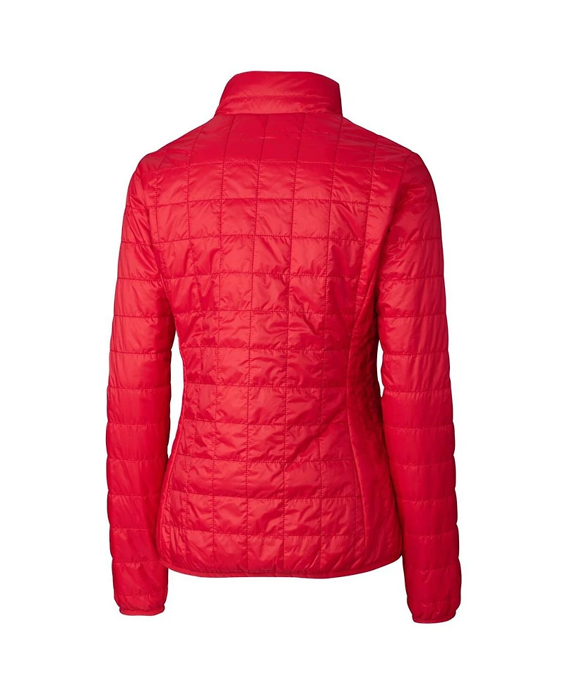 Cutter & Buck Women's Red St. Louis Cardinals Rainier PrimaLoft Eco Full-Zip Puffer Jacket