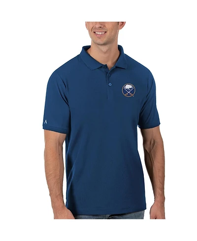 Antigua Men's Royal Buffalo Sabres Legacy Pique Polo Shirt