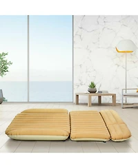 Gouun Inflatable Car Backseat Air Mattress with Electric Pump