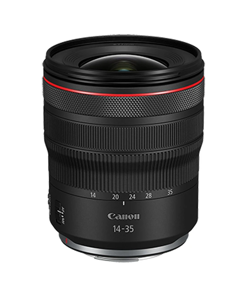 Canon Rf 14-35mm f/4 L Is Usm Lens, Bundle with ProOptic 77mm Filter Kit, Lens Cleaner, Lens Cap Tether, Cleaning Kit, Lens Wrap