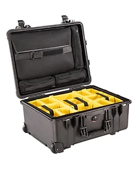 Pelican 1560SC Studio Case with Dividers and PC1569 Lid Organizer