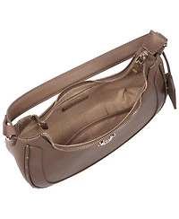 True Religion Zip Top Crescent Hobo Bag