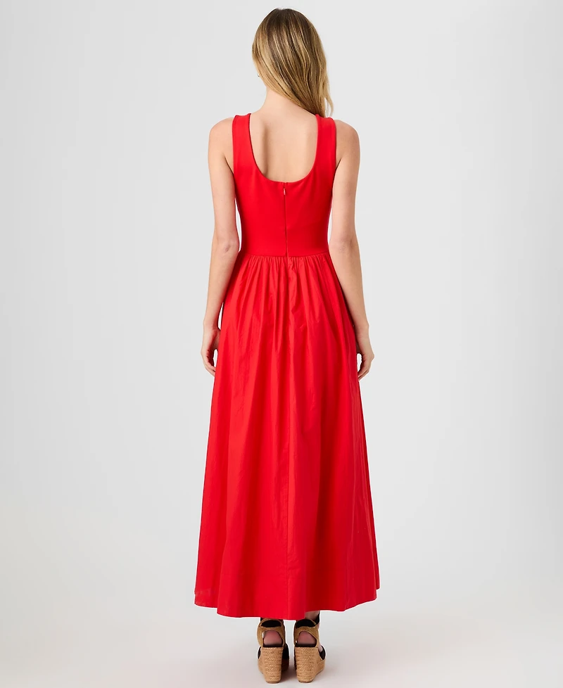 French Connection Women's Jia Ponte Sleeveless Maxi Dress