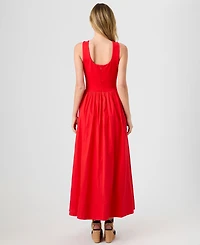 French Connection Women's Jia Ponte Sleeveless Maxi Dress