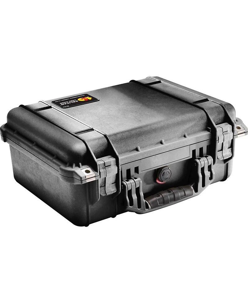 Pelican 1450 Watertight Hard Case Without Foam Insert with Trekpak case divider set