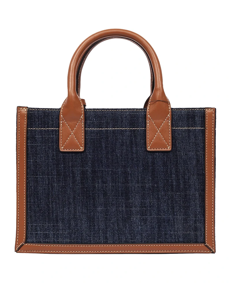 True Religion Modern Edge Denim Tote