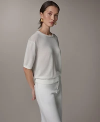 Donna Karan Weekend Women's Pull-On Crewneck Sweater