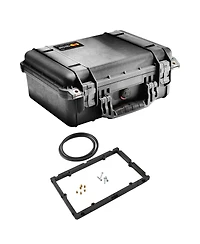 Pelican 1450 Watertight Hard Case Without Foam Insert - with panel frame