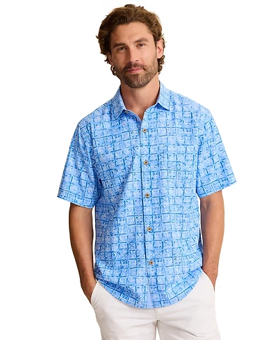 Tommy Bahama Men's Short-Sleeve Print Shirt