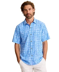 Tommy Bahama Men's Short-Sleeve Print Shirt