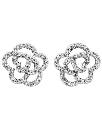 Wrapped in Love Diamond Stud Earrings (1/4 ct. t.w.) in 10k White Gold