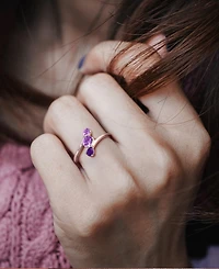 Macy's Amethyst (5/8 ct. t.w.) Ring Sterling Silver (Also Available Rhodolite)
