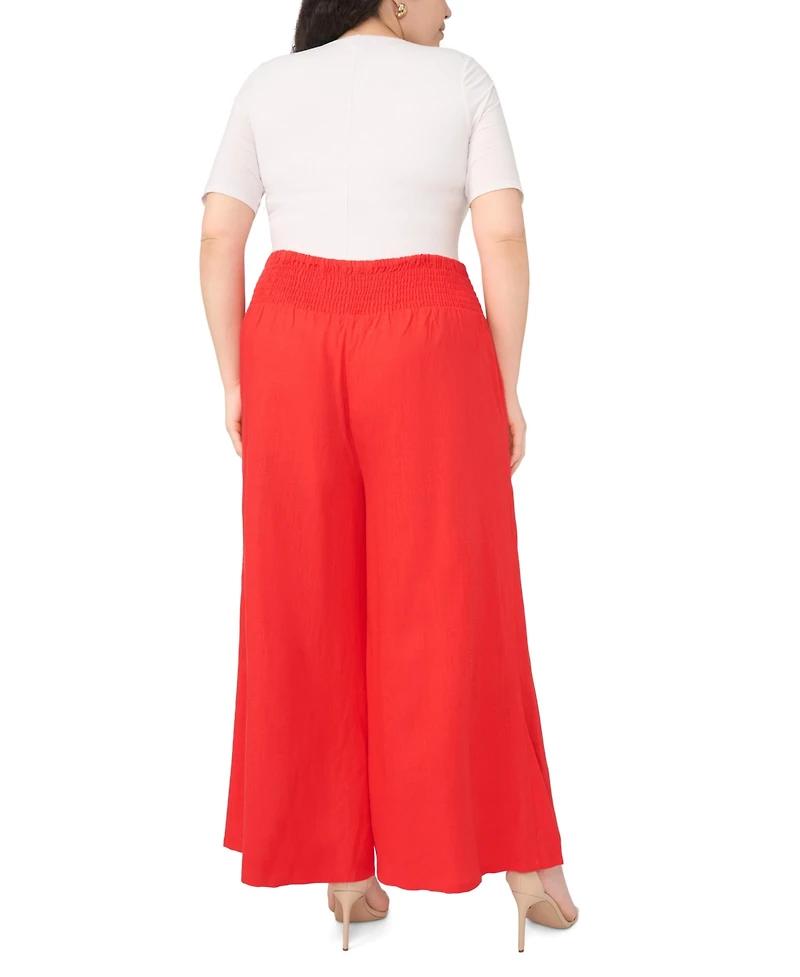 Vince Camuto Plus Cropped Wide-Leg Pants