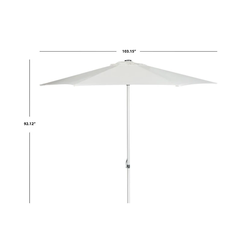 Augusta Home Hurst 9 Ft Push Up Umbrella