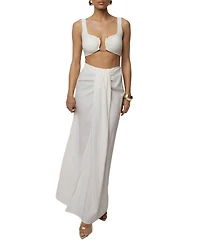 Jluxlabel Women's Flowing Elegance Maxi Skirt