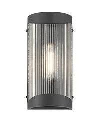 Possini Euro Design Possini Euro August 11"H Textured Outdoor Wall Light