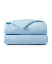 Unikome Seersucker Cooling Reversible Blanket