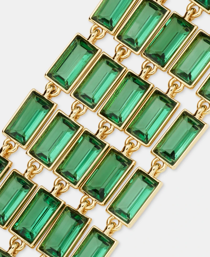 Lauren Ralph Lauren Baguette Stone Multi-Row Flex Bracelet