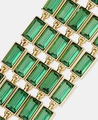 Lauren Ralph Lauren Baguette Stone Multi-Row Flex Bracelet