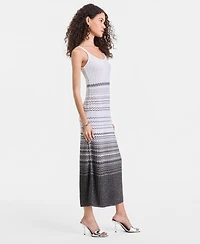 I.n.c. International Concepts Women's Ombre Stripe Sweater Dress, Macy's Exclusive