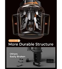 Lisen Car Cup Holder Phone Mount, Adj Long Neck 360degree(s) Phon Holder for Car, Stable Dashboard-Free Mount for iPhone, Samsung, Truck, Golf Cart