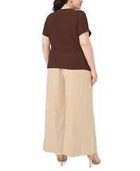 Vince Camuto Plus Crewneck T-Shirt