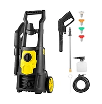 Sugift 2000 Psi Electric Pressure Washer 1.65 Gpm Portable Power Washer