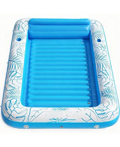 Gnuadz Inflatable Tanning Pool Lounger Float Sun Tub