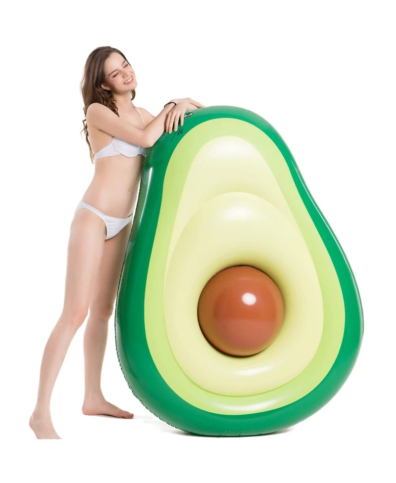 Gnuadz Inflatable Avocado Pool Float With Ball