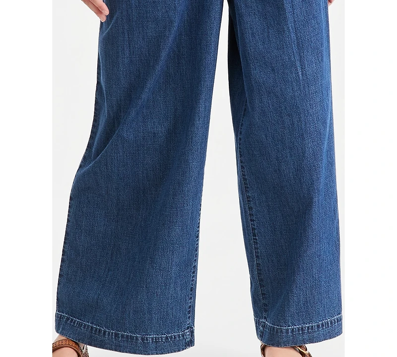 On 34th Women's Denim Hr Wide Leg Trouser Jeans, Macy's Exclusive