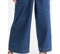 On 34th Women's Denim Hr Wide Leg Trouser Jeans, Macy's Exclusive