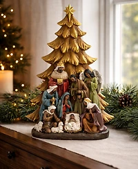 Napco 12.25" African American Nativity Scene