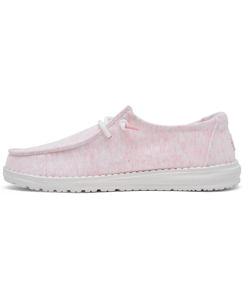 Hey Dude Women's Wendy Stretch Jersey Casual Moccasin from Finish Line