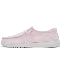 Hey Dude Women's Wendy Stretch Jersey Casual Moccasin from Finish Line