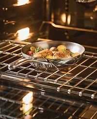 Anolon Nouvelle Copper Stainless Steel 8" & 9.5" French Skillets