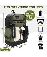 Star Wars: The Mandalorian Star Wars The Mandalorian Green 18.5" Backpack