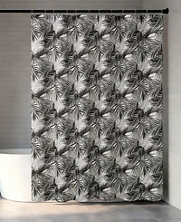 Creative Home Ideas Havanna Palm 13-Pc. Fabric Shower Curtain Set
