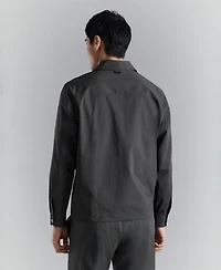 Mango Men's Non-Iron Pocket Overshirt