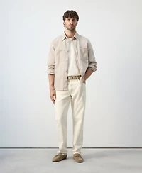 Mango Men's Pockets Overshirt
