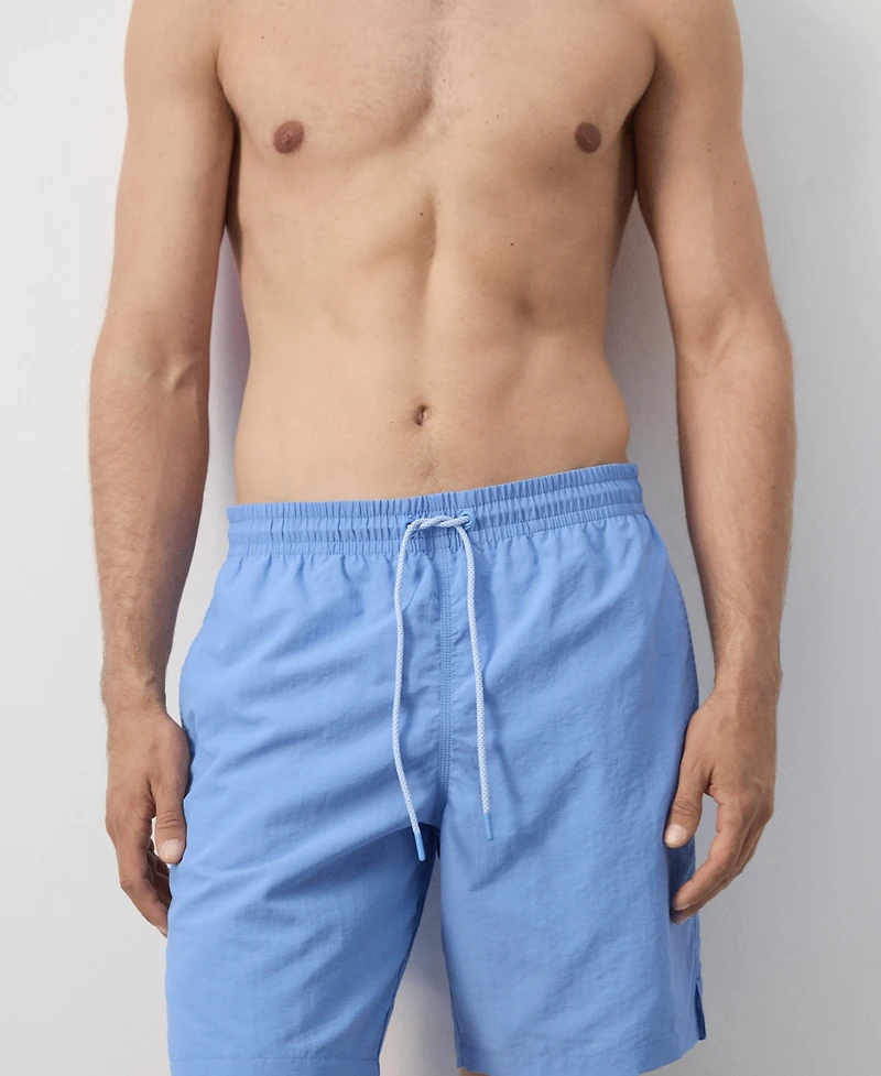 Mango Men's Basic Drawstring Swimsuit