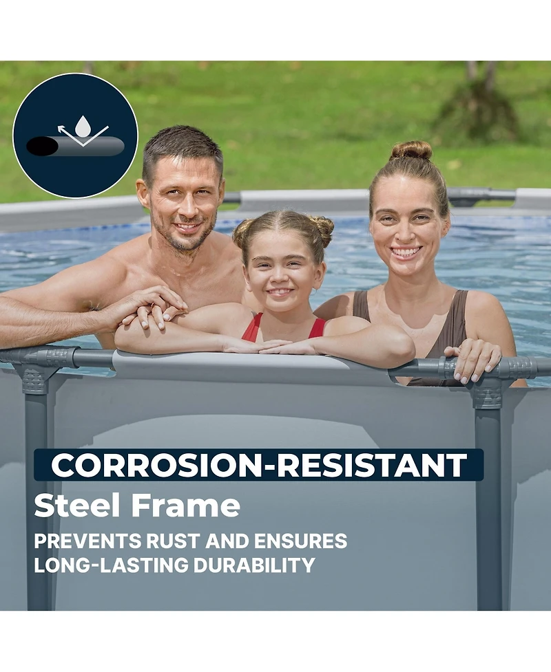 Bestway Steel Pro Max 14' x 42" Above Ground Outdoor Swimming Pool Set