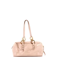 Pre-Owned Prada Medium Dangle Top Handle Bag Leather