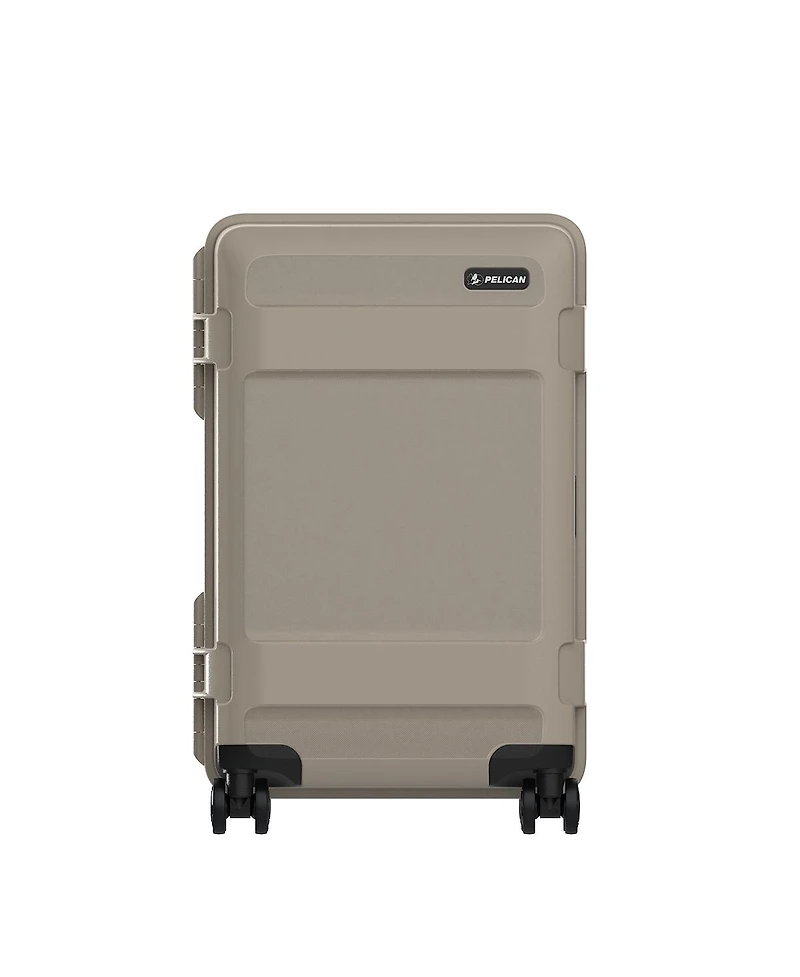 Pelican Atx 22" Waterproof Wheeled Carry-On Travel Hard Case, Sand, Bundle with ModPak Packing Cube and Spm ModPak Storage Pouch