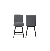 New Classic Furniture High Line Swivel Counter Chair (Set of 2